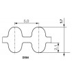 Pas zębaty 2525-D5M-25 z505