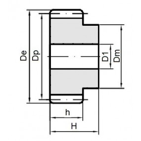 Koło modułowe M3-z46