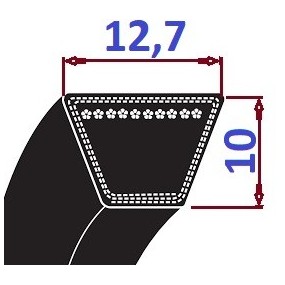 Pas klinowy SPA 1232 Lp-PS CONTI