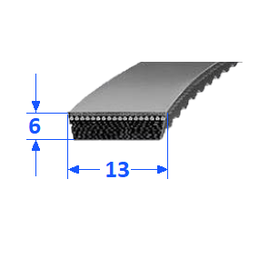 Pas szerokoprofilowy SVX 13x6 477 CONTI